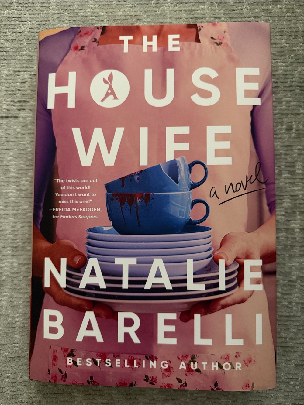 Natalie Barelli Pink Apron Book Cover Art Print